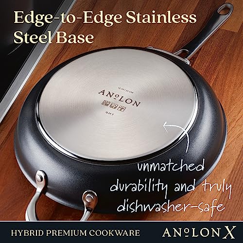 12 Piece Nonstick Induction Cookware Set Charcoal Gray Z5984