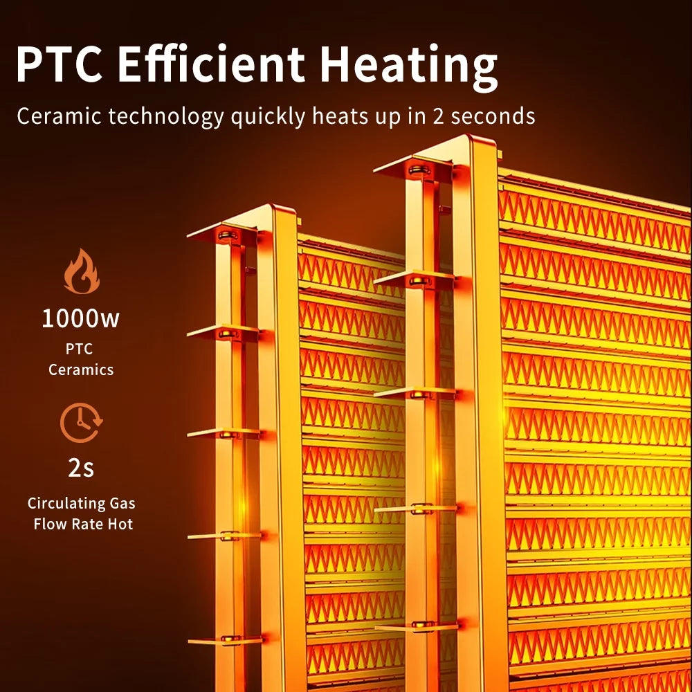 Portable PTC Ceramic Electric Heater V37167