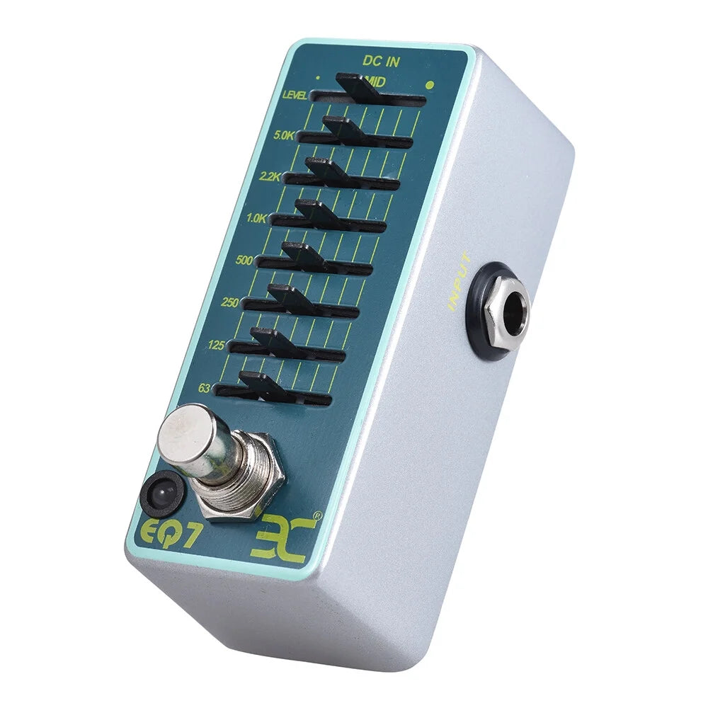 7-Band EQ Guitar Equalizer Effect Pedal W54742