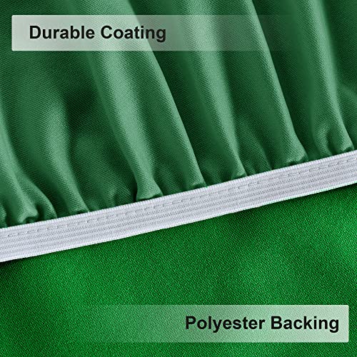 Reversible Waterproof Elastic Stretch Round Tablecloth, Red Z324