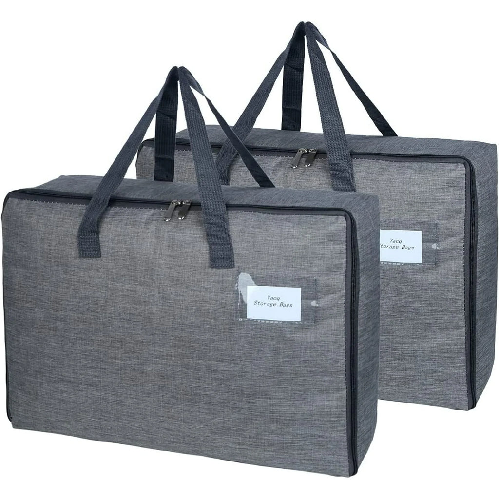 2 Pack Large Moisture-Proof Storage Moving Travel Bag G849