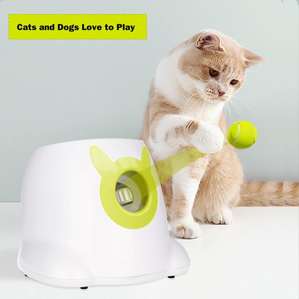 6 Pcs 1.97" Diameter Mini Tennis Balls for Dogs K984957