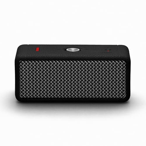 Black & Brass Portable Bluetooth Speaker R1426
