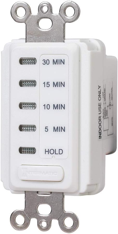 White Electronic Auto-Off Timer 5/10/15/30 Minutes C605234