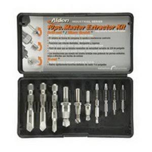 10pc Master Extractor Kit for Bolts Damaged Screws T588