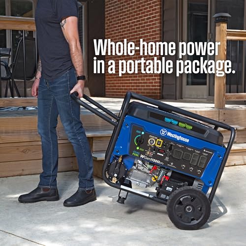 12500 Peak Watt Tri-Fuel Portable Generator L151