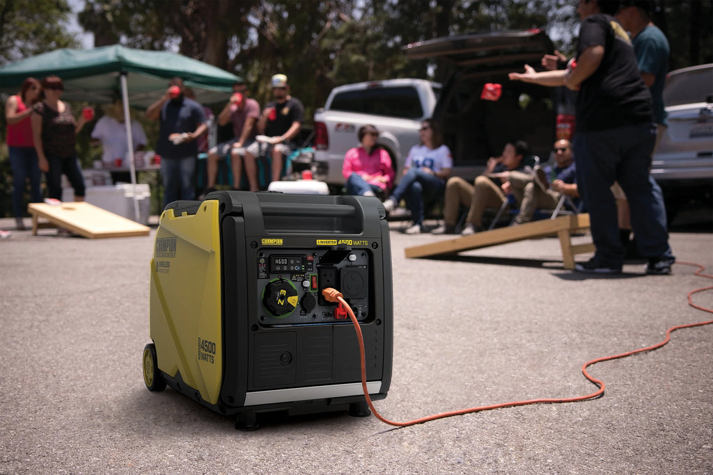 4500-Watt Wireless Remote Start Inverter Generator with CO Shield N918
