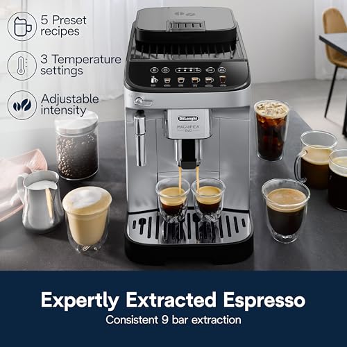 Automatic Espresso & Coffee Machine with Auto Milk Frother, Built-in Grinder G16969