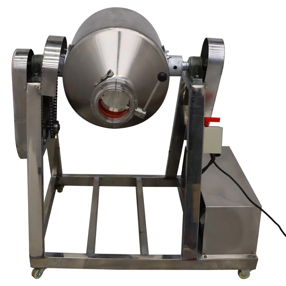 60L Stainless Steel Dry Powder Mixer Drum Blender 110V U513770