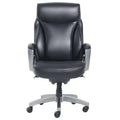 Black Bonded Leather Executive Chair S8917