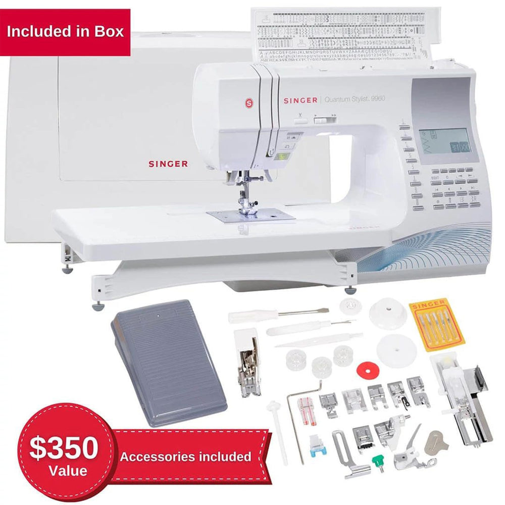 Sewing Machine with Extension Table D1378