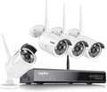 5MP Wireless NVR Security System with 4Pcs 3MP WiFi Surveillance Cameras F884