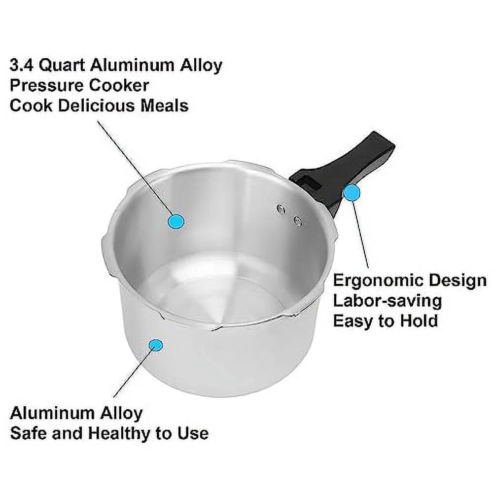 3 Liter Aluminum Alloy Pressure Cooker H5902