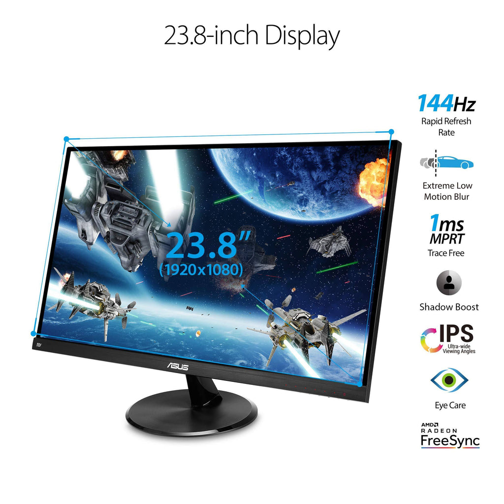 23.8 Gaming Monitor 144Hz Full HD IPS 1ms FreeSync W74122