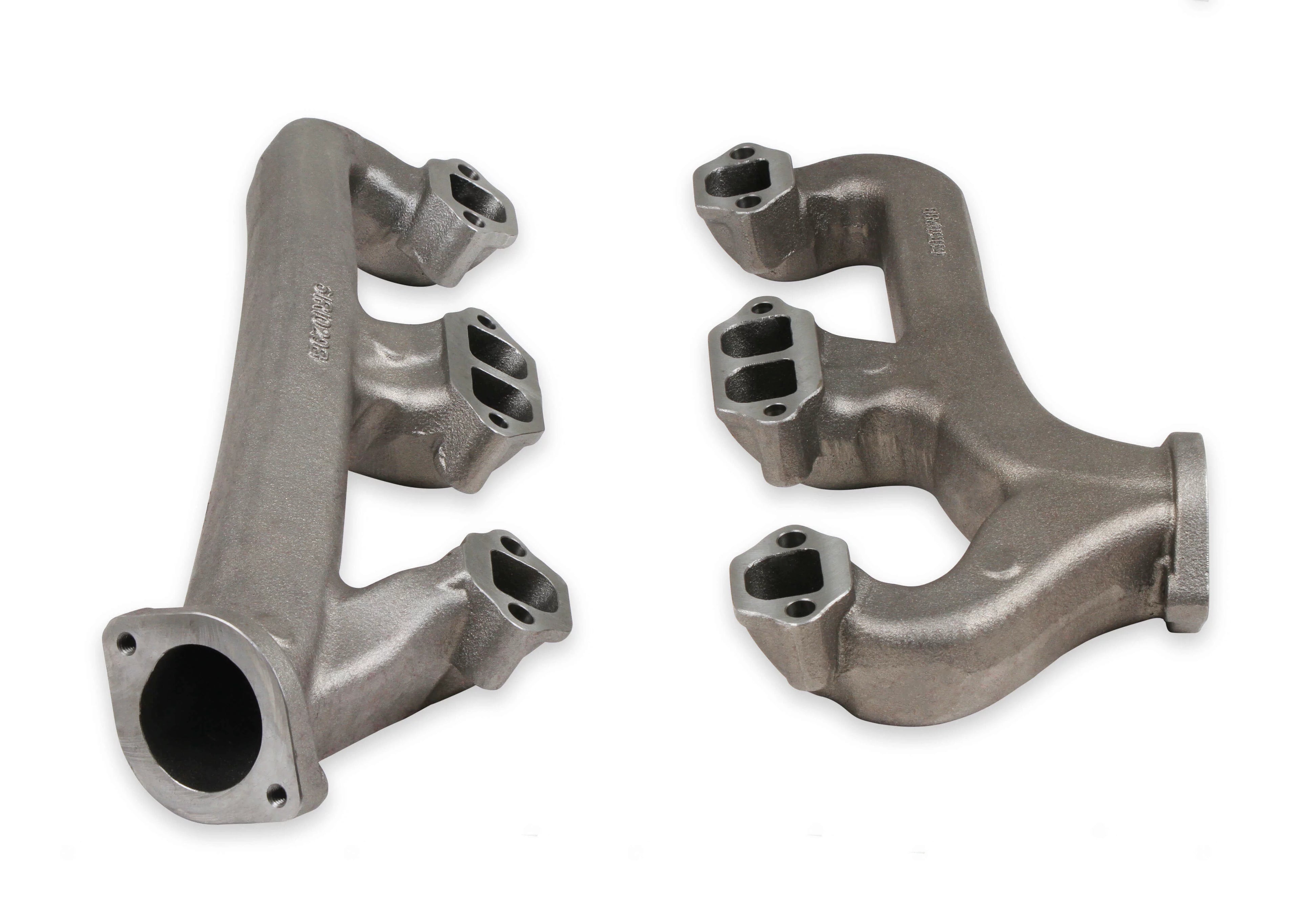 Cast Iron Exhaust Manifolds D-Port Natural J769
