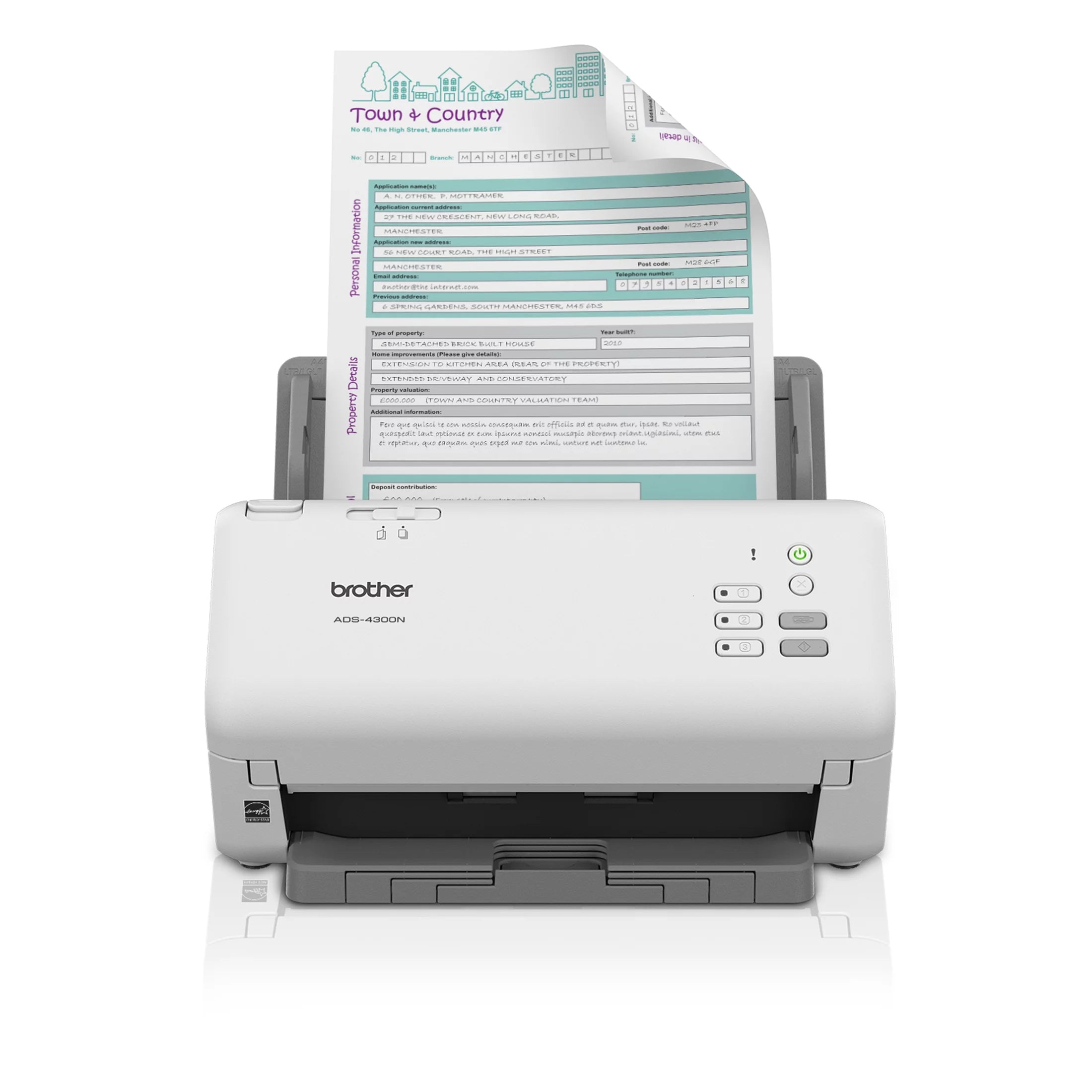 Professional Desktop Document Scanner J654