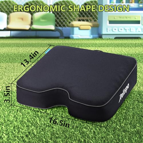 Stadium Seat Cushion with Memory Foam Waterproof Extra Thick O925