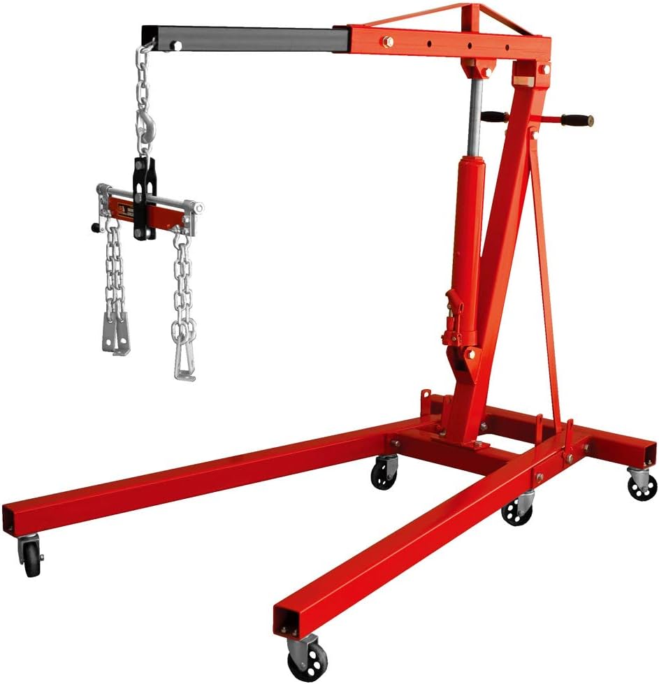 Steel 3 Position Engine Leveler with Adjustable Handle, 3/4 Ton (1,500 lb) Capacity, Pack of 2 W32101