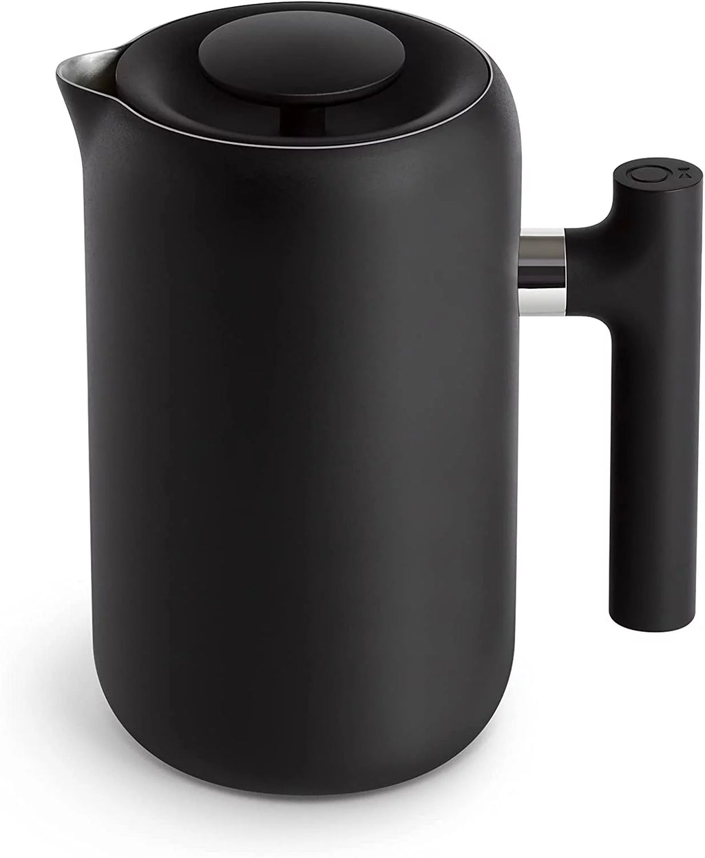 Matte Black 24 oz Stainless Steel French Press Coffee Maker V44977