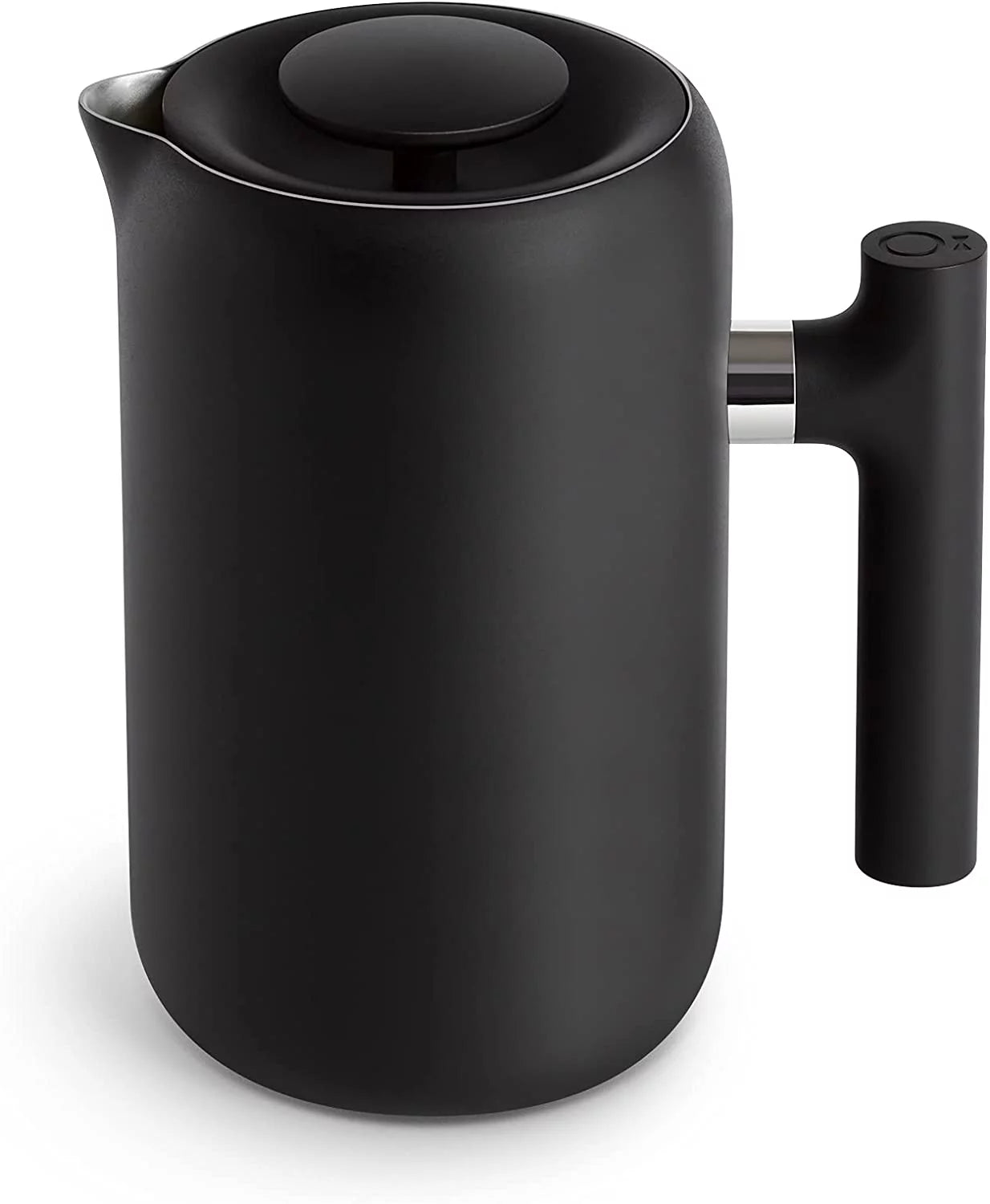 Matte Black 24 oz Stainless Steel French Press Coffee Maker V44977