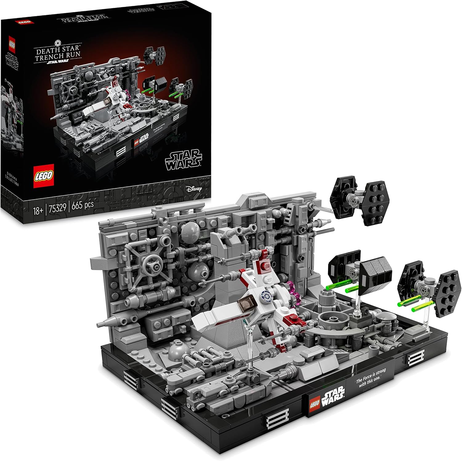LEGO Star Wars Death Star Trench Run Diorama X433