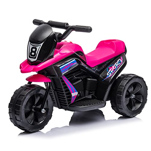 6V Kids Ride on Motorcycle, 3 Wheeled Electric Motorcycle A362