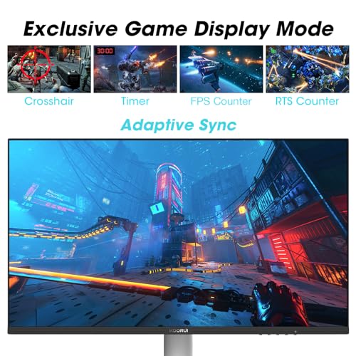 27” 240Hz QHD Mini-LED Gaming Monitor, White/Grey I146770