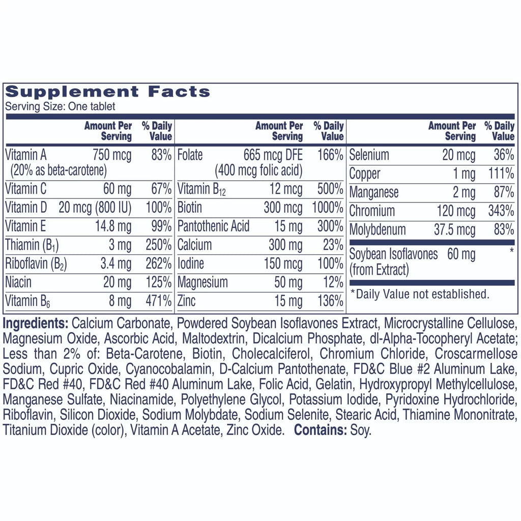50 Ct 4 Pack Multivitamin I996107
