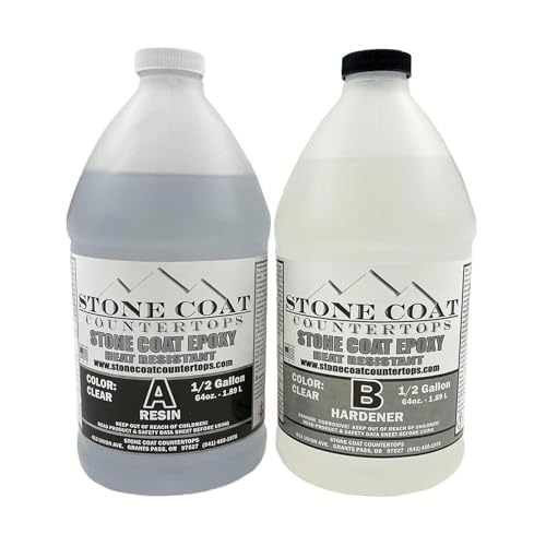 Epoxy Kit (1 Gal) Heat Resistant Food Safe Epoxy Resin J757558