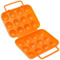 Camping Dozen Plastic Egg Holder Clean and Unbreakable