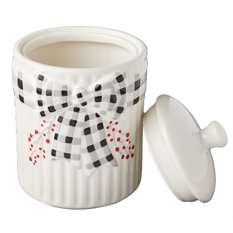 Plaid Berries Kitchen Canister L801