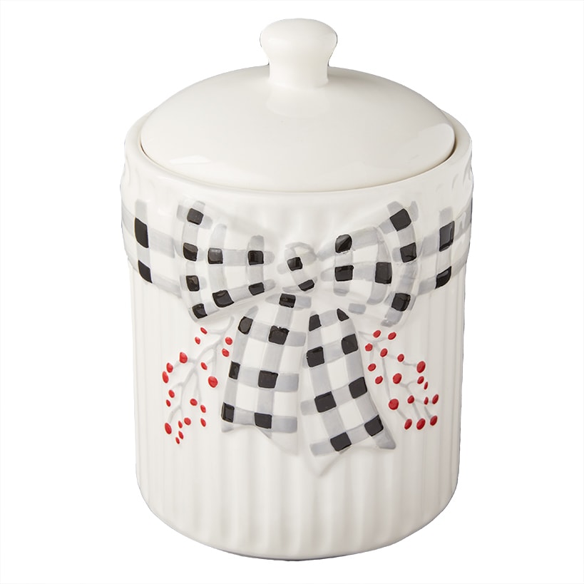 Plaid Berries Kitchen Canister L801