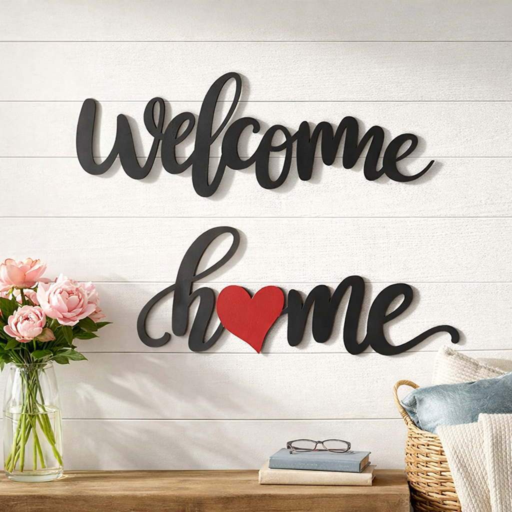 Metal Wall Words J4251