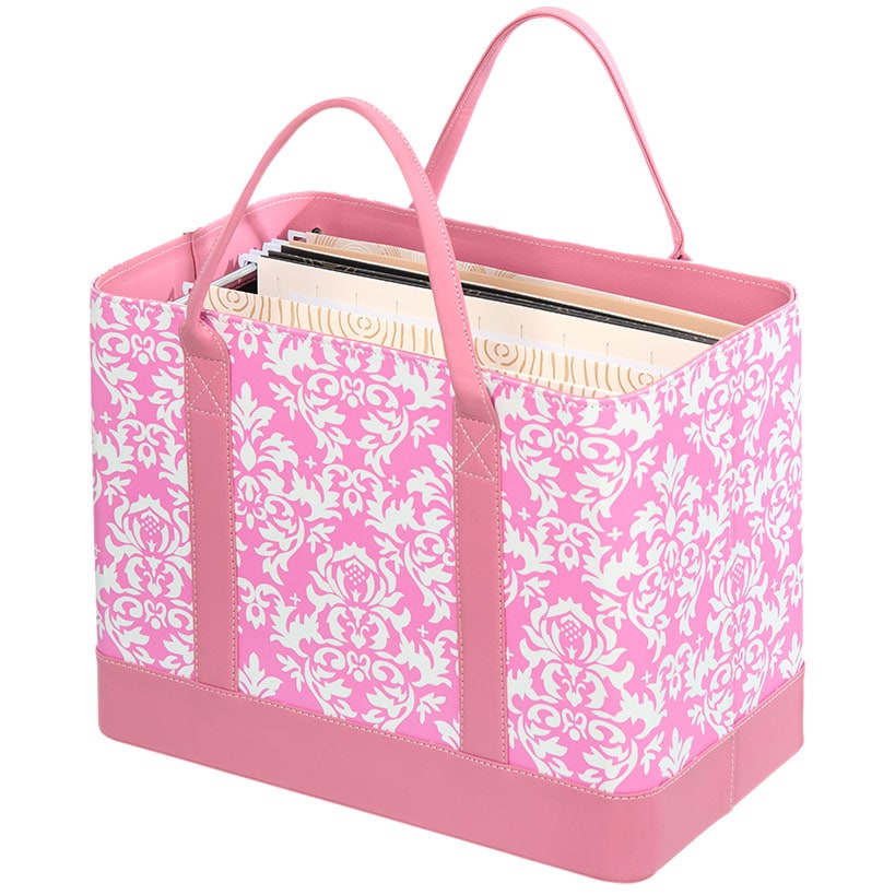 Chic Portable File Organizer Tote for Office