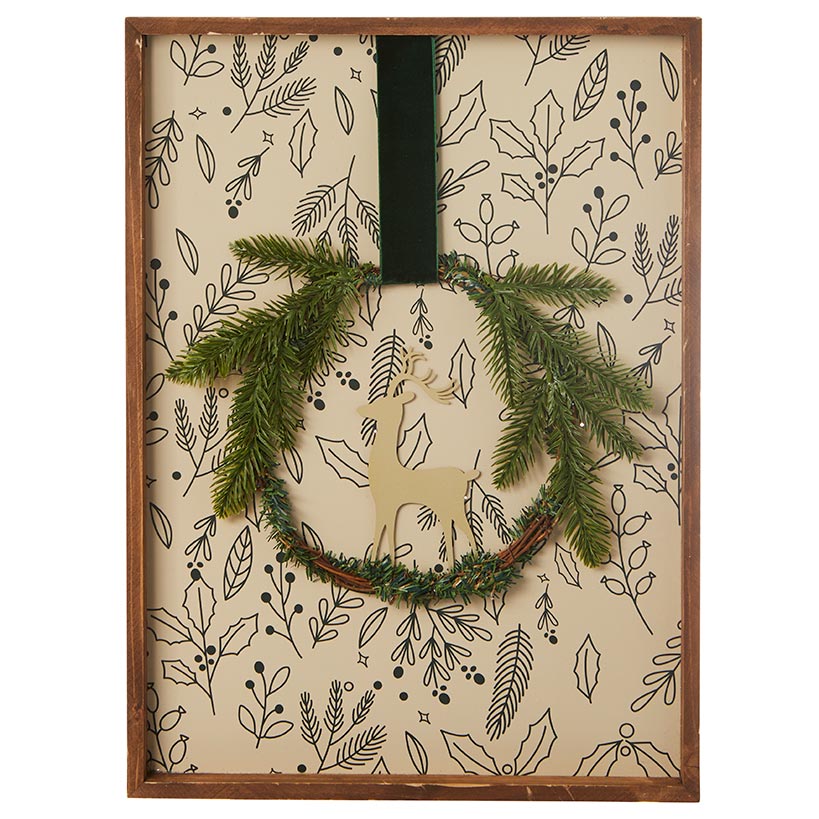 Christmas Pine Wall Hanging