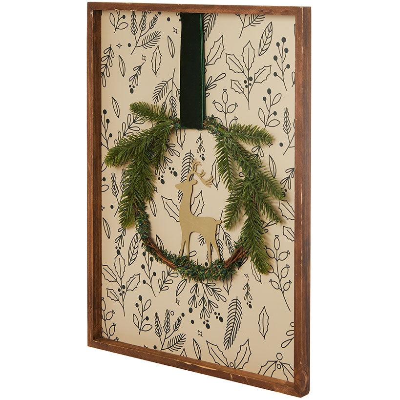 Christmas Pine Wall Hanging