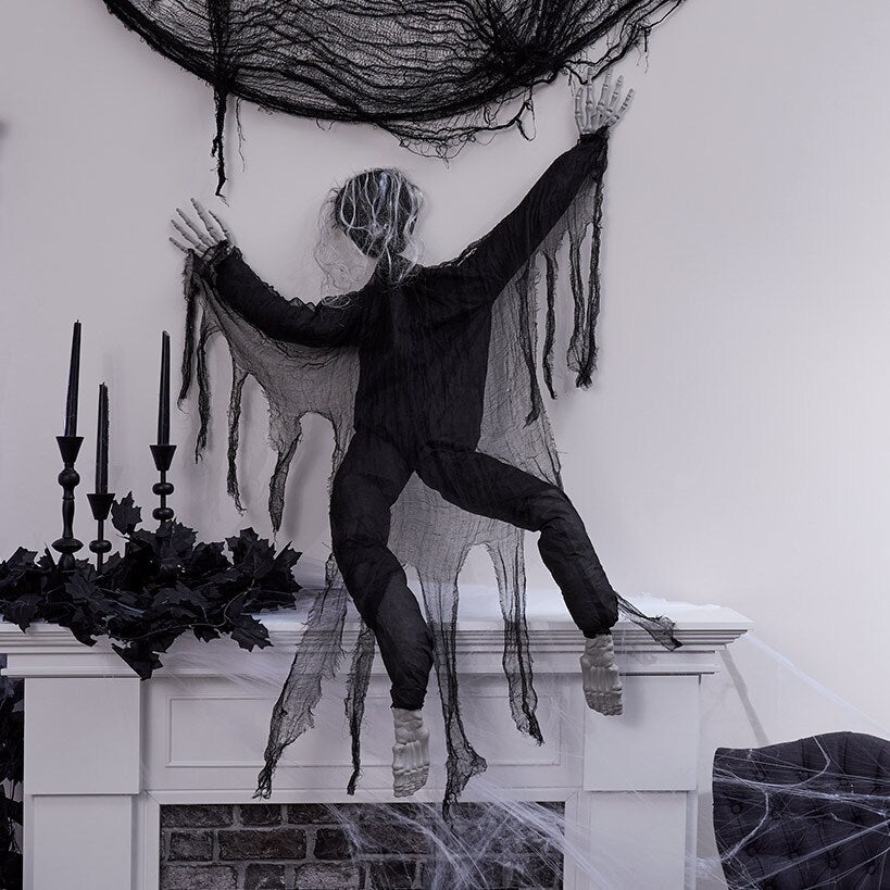 Halloween Creepy Crawler Figures - Witch or Zombie