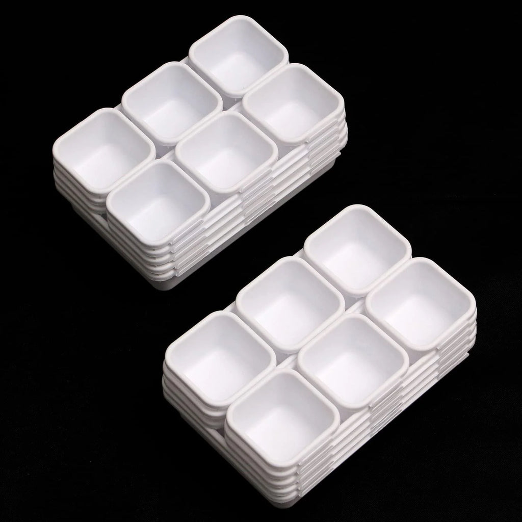 42 Pack Interlocking Plastic Drawer Organizer Tray Dividers E88509