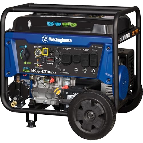 12500 Peak Watt Tri-Fuel Portable Generator L151