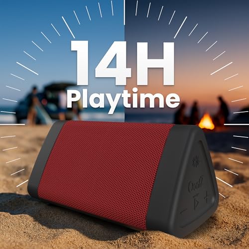 Portable Bluetooth 5.4 Speaker, 12W, 24-Hr Battery, IPX5 Water-Resistant (Black) Y8088
