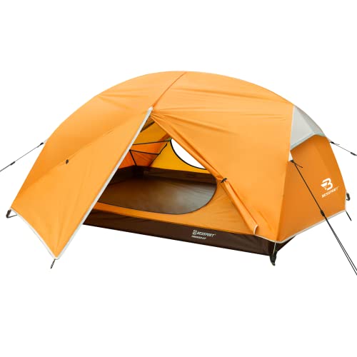 Lightweight Backpacking Tent for 2-3 Person, Waterproof Windproof Double Layer P613
