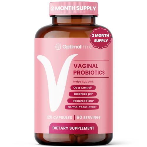 60 Capsules Vaginal Probiotics with Prebiotics and Cranberry Extract Z850