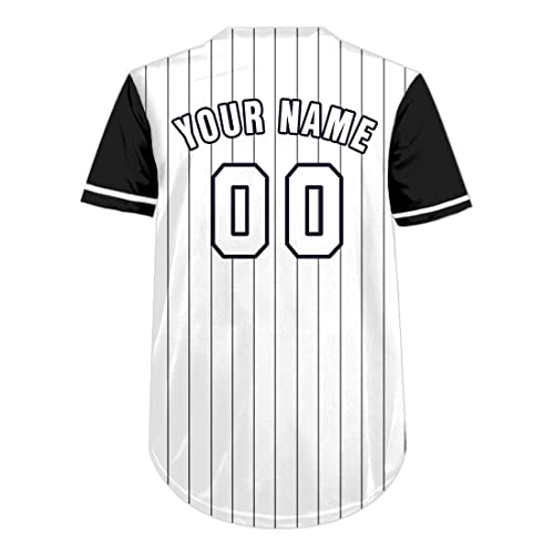 Black/Red Baseball Jersey X77498