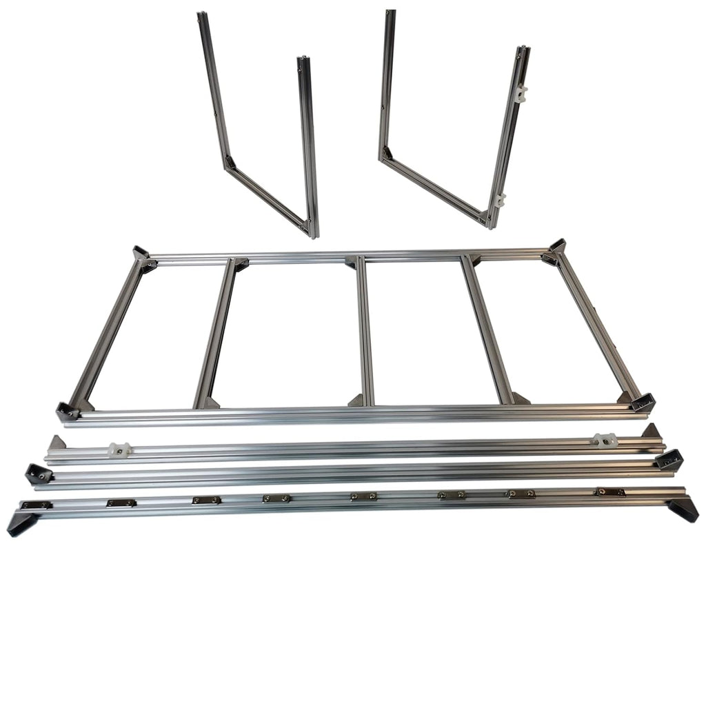 8 GPU Aluminum Mining Rig Open Air Frame Case K411