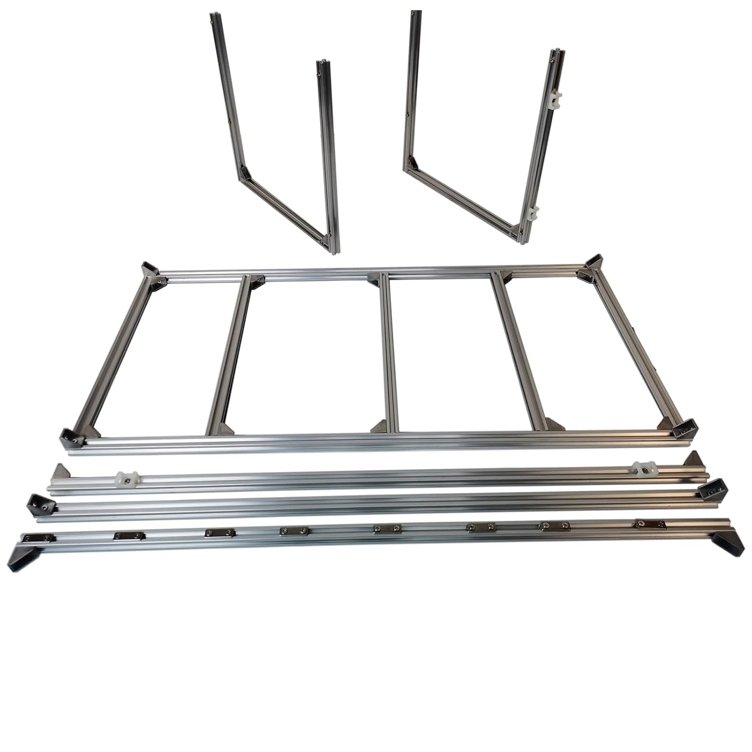8 GPU Aluminum Mining Rig Open Air Frame Case K411