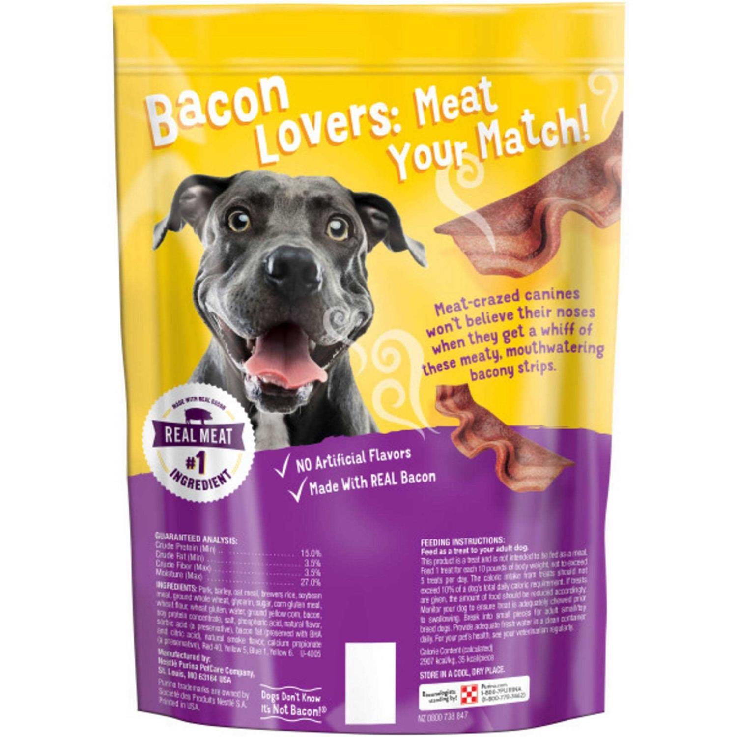 Bacon Flavor Dog Treats Y67627