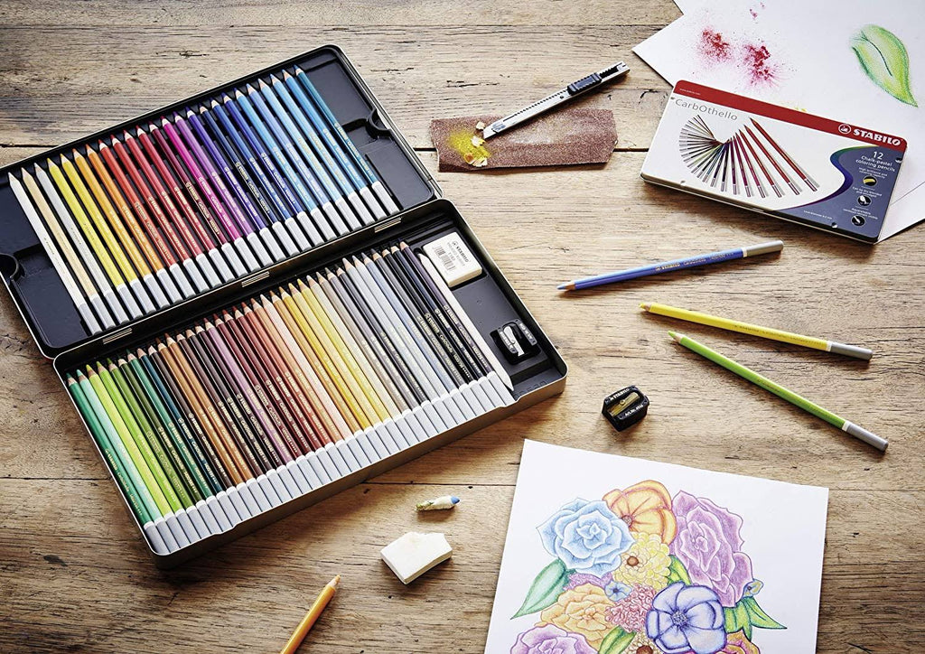 Pastel Pencil Set of 48 P589831