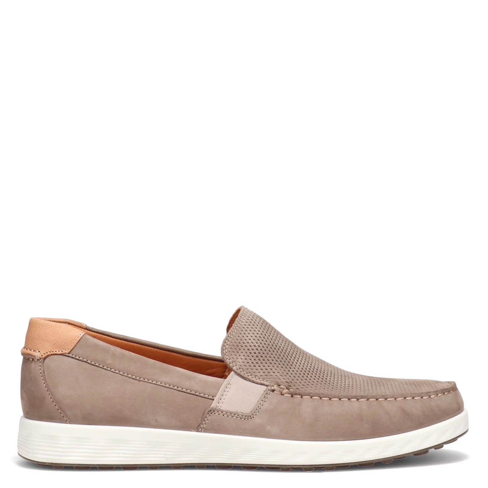 Warm Grey/Cognac Summer Perforated Loafer G5234