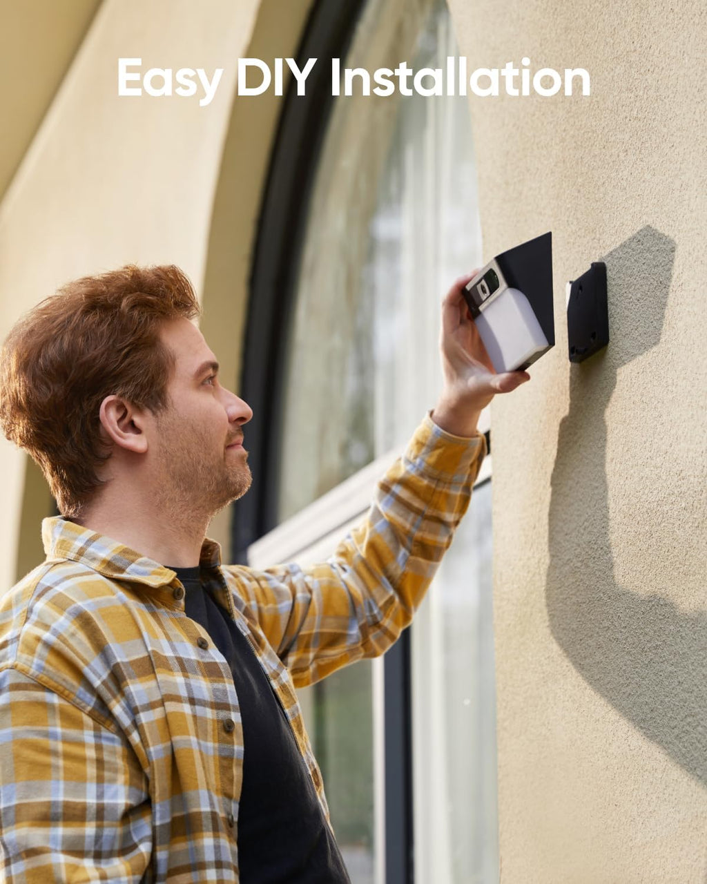 Solar Security Camera, 2K, Wireless Outdoor Camera, IP65 Waterproof T47089