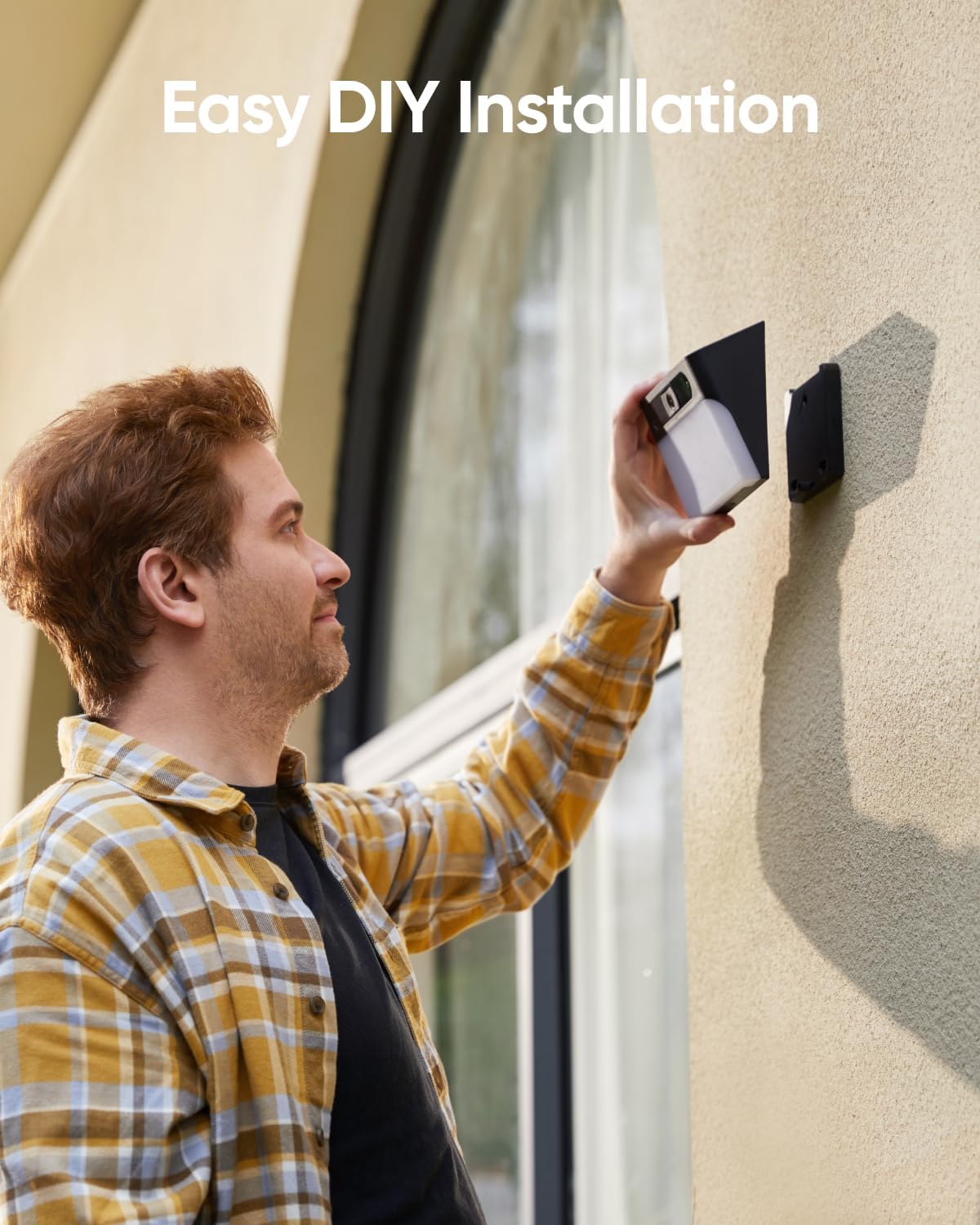 Solar Security Camera, 2K, Wireless Outdoor Camera, IP65 Waterproof T47089